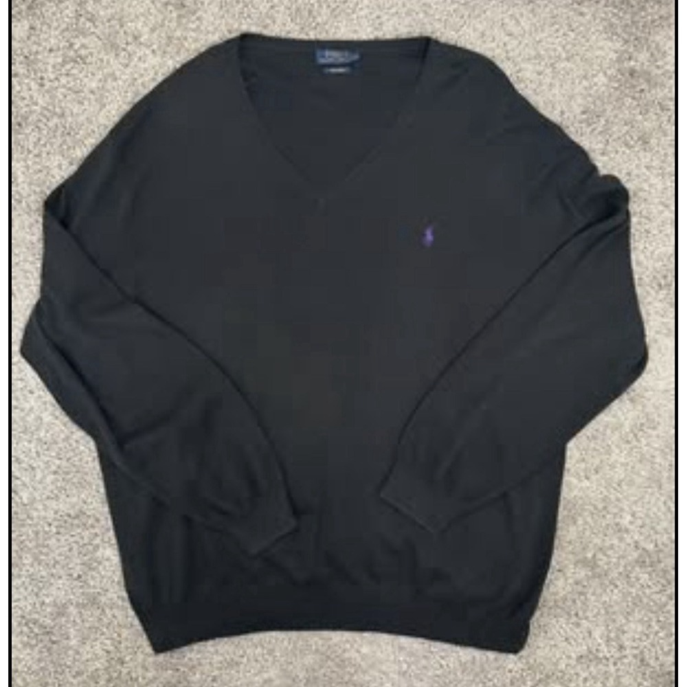 Men's Polo Ralph Lauren V-neck Sweater Big & Tall 4XLT